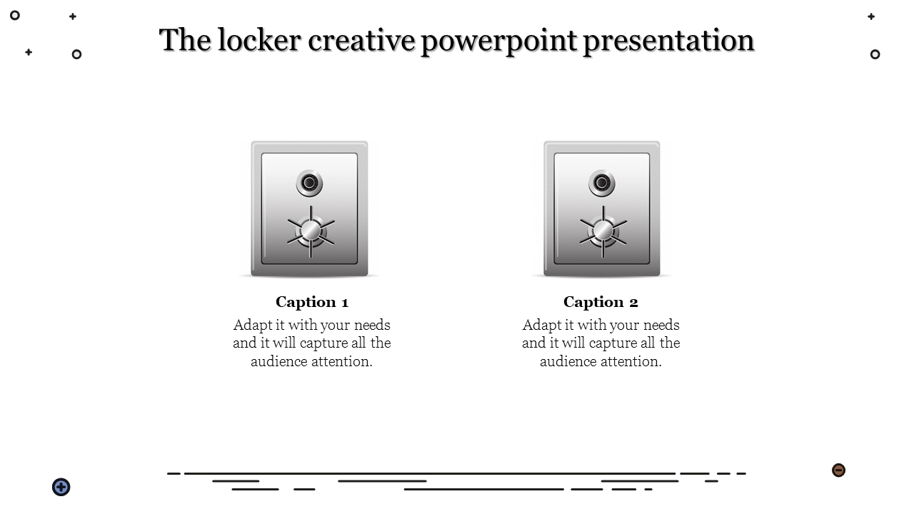 Free -  Locker PowerPoint Template and Google Slides